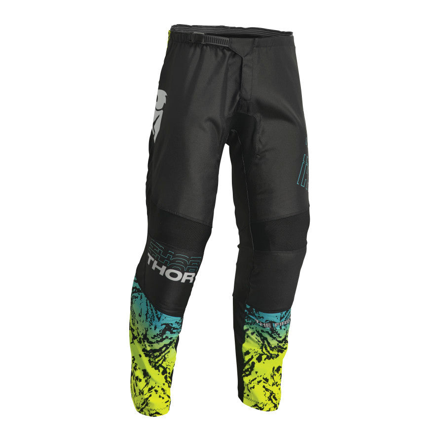 Thor 2023 Youth Sector Atlas Jersey Pant Combo Black/Teal
