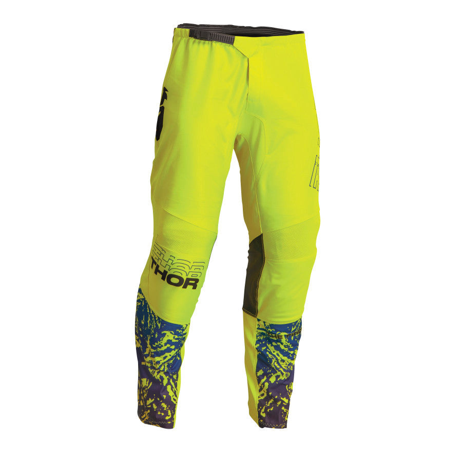 Thor 2023 Youth Sector Atlas Jersey Pant Combo Acid/Blue