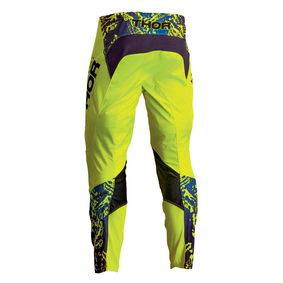Thor 2023 Youth Sector Atlas Jersey Pant Combo Acid/Blue