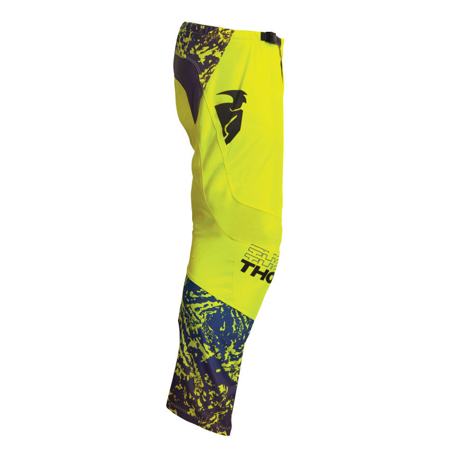 Thor 2023 Youth Sector Atlas Jersey Pant Combo Acid/Blue