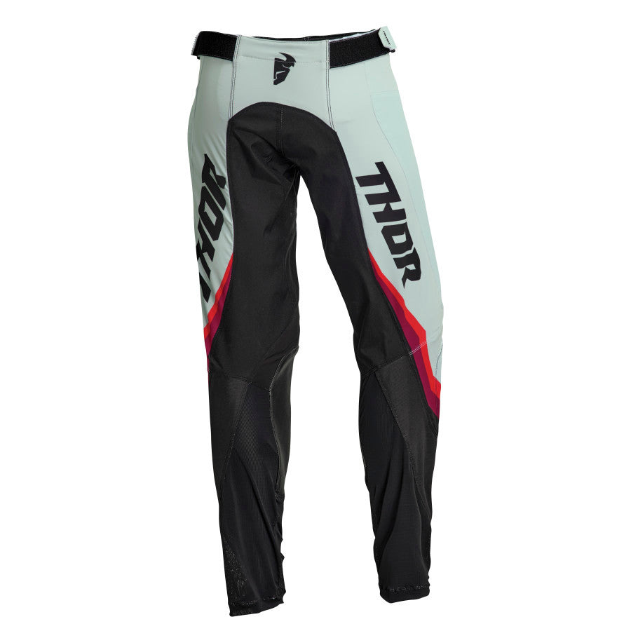 Thor 2024 Womens Pulse Rev Jersey Pant Combo Black/Light Mint