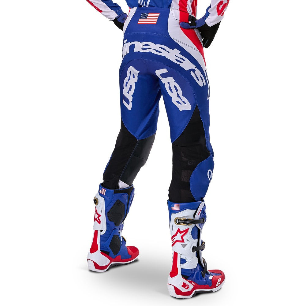 Alpinestars Limited Edition Union Techstar Pant Double Red/Dark Blue/White