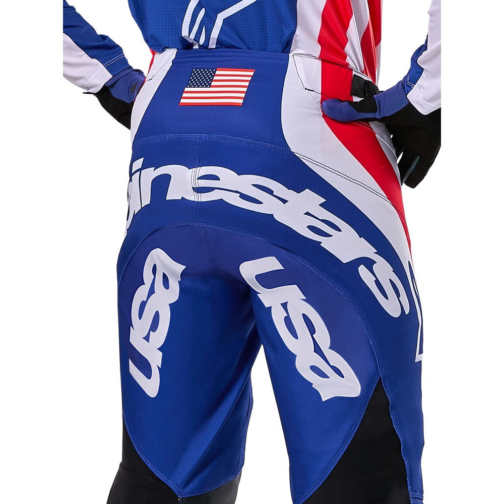 Alpinestars Limited Edition Union Techstar Pant Double Red/Dark Blue/White