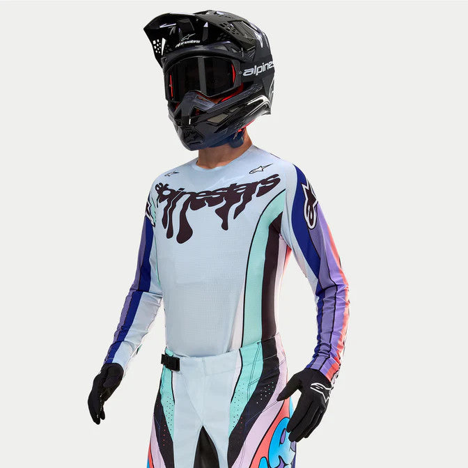 Alpinestars Limited Edition Imperial Techstar Jersey Double Purple/Blue/Black