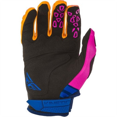 FLY Racing 2020 Kinetic K220 Gloves - Midnight/Blue/Orange