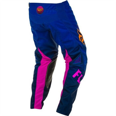 FLY Racing 2020 Youth Kinetic K220 Pants - Midnight/Blue/Orange