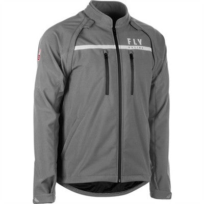 FLY Racing Patrol Softshell Jacket - Grey