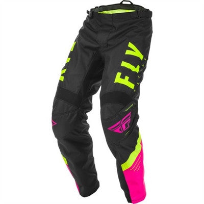 FLY Racing 2020 Youth F-16 Pants - Neon Pink/Black/Hi-Vis