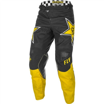 FLY Racing 2021 Kinetic Rockstar Pants - Yellow/Black