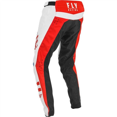 FLY Racing Limited Edition Kinetic BMX Pants - White/Red/Blue