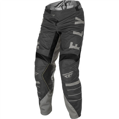 FLY Racing 2021 Youth Kinetic Mesh Pants - Light Grey/Dark Grey