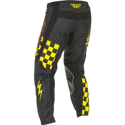 FLY Racing 2021 Kinetic Rockstar Mesh Pants - Black/Red/Yellow