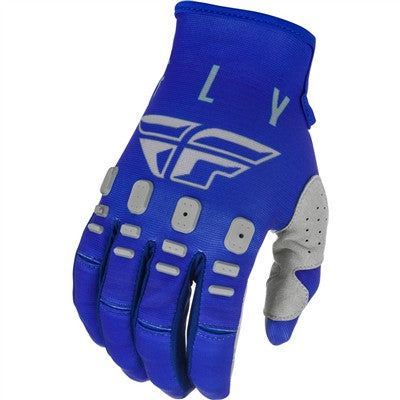 FLY Racing 2021 Kinetic K121 Gloves - Blue/Navy/Grey