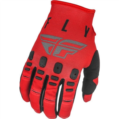 FLY Racing 2021 Kinetic K121 Gloves - Red/Grey/Black