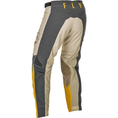 FLY Racing 2021 Youth Kinetic K121 Pants - Mustard/Stone/Grey