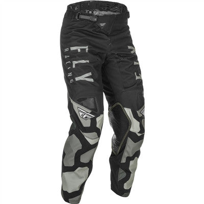 FLY Racing 2021 Youth Kinetic K221 Pants - Black/Grey