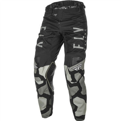 FLY Racing 2021 Youth Kinetic K221 Pants - Black/Grey