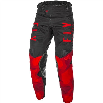 FLY Racing 2021 Youth Kinetic K221 Pants - Red/Black