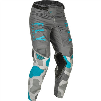 FLY Racing 2021 Youth Kinetic K221 Pants - Grey/Black
