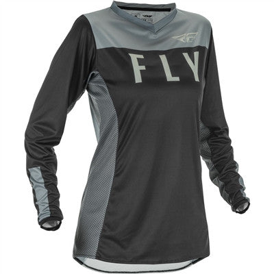 FLY Racing 2021 Womens Lite Jersey - Black/Grey