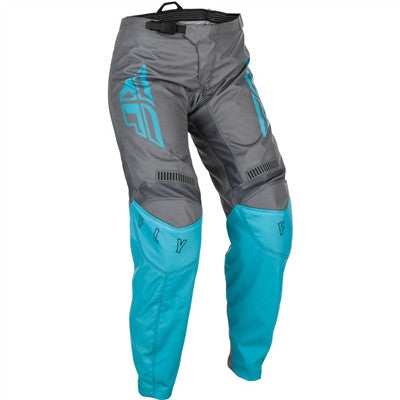 FLY Racing 2021 Youth F-16 Pants - Grey/Blue
