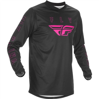 FLY Racing 2021 F-16 Jersey - Black/Pink