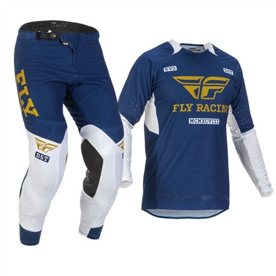 FLY Racing Evolution DST Jersey and Pant Combo Red/Grey
