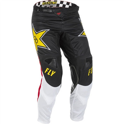 FLY Racing 2021 Kinetic Rockstar Mesh Pants - Black/Red/White