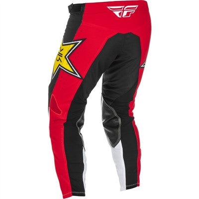 FLY Racing 2021 Kinetic Rockstar Mesh Pants - Black/Red/White
