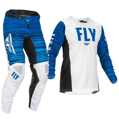 FLY Racing Lite Jersey and Pant Combo Grey/Teal/Hi-Vis