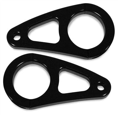 Modquad Light Bar Mounts - Horizontal End Mounting Black
