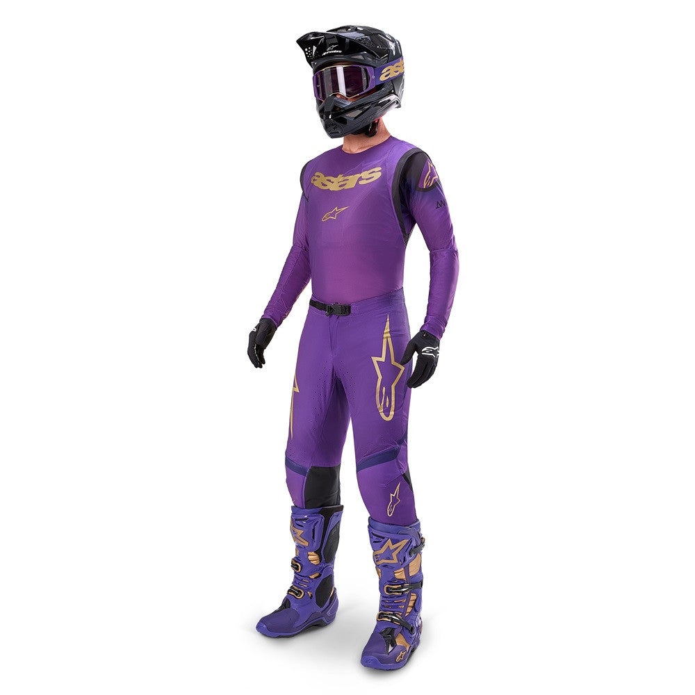 Alpinestars Supertech Champ LE Jersey Ultraviolet/Gold/Black