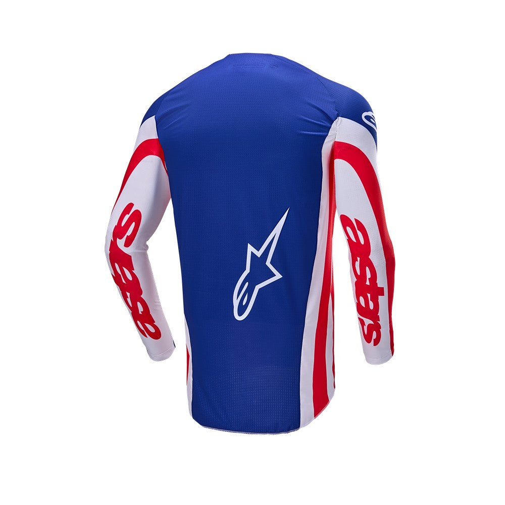 Alpinestars Limited Edition Union Techstar Jersey Red/Dark Blue/White