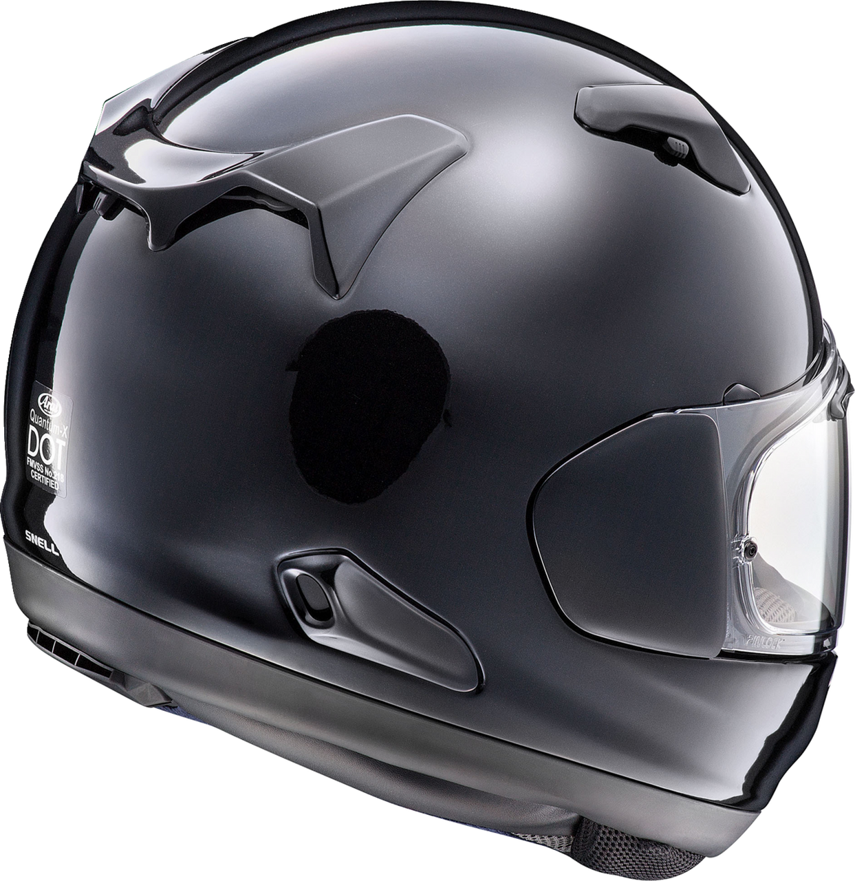 Arai Quantum-X Solid Full Face Motorcycle Helmet Pearl Black