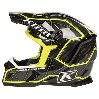 Klim 2019 F5 Offroad Helmet - Demolish Green