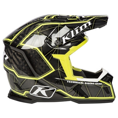Klim 2019 F5 Offroad Helmet - Demolish Green
