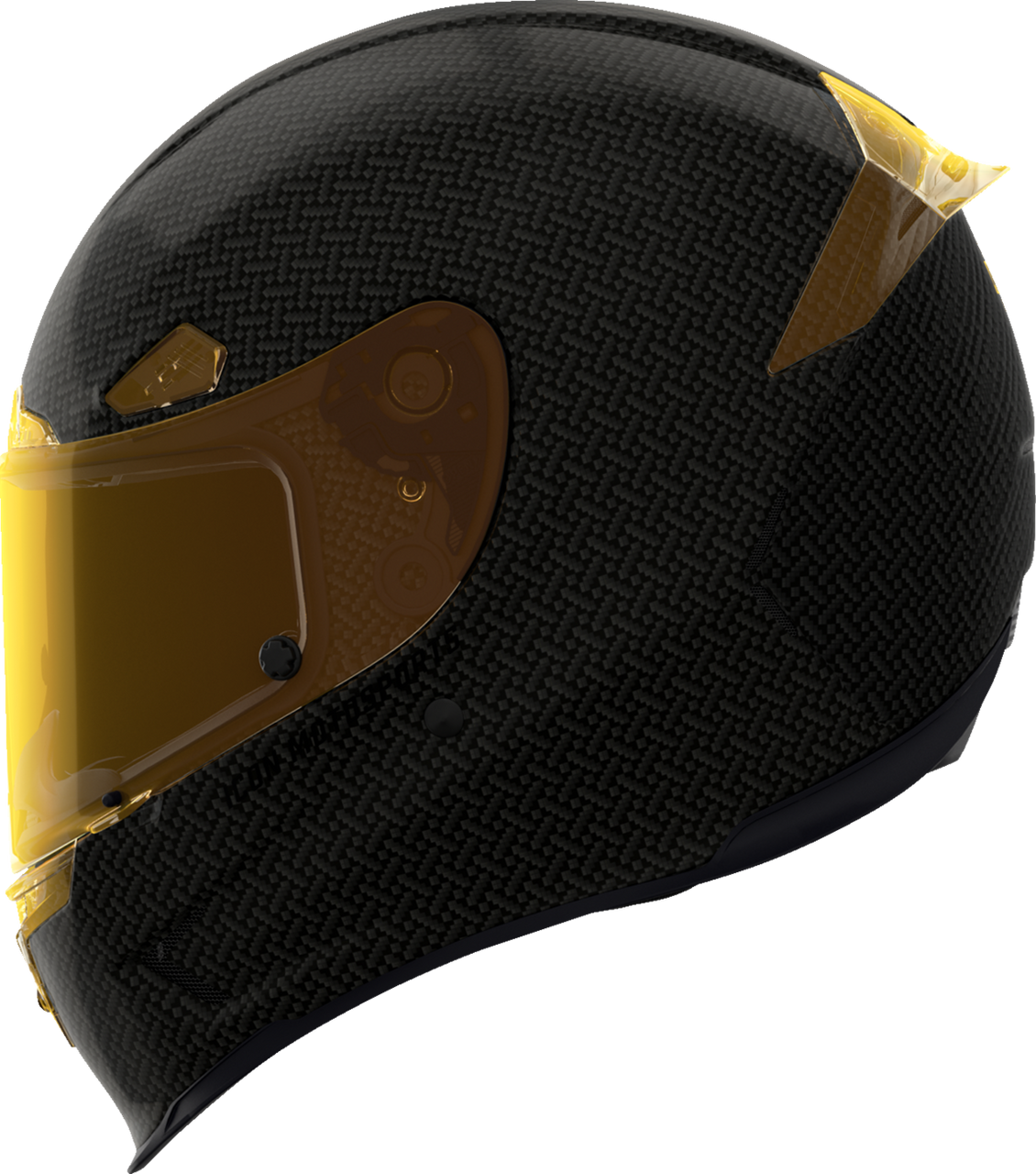 ICON Airframe Pro Helmet Carbon 4Tress Yellow