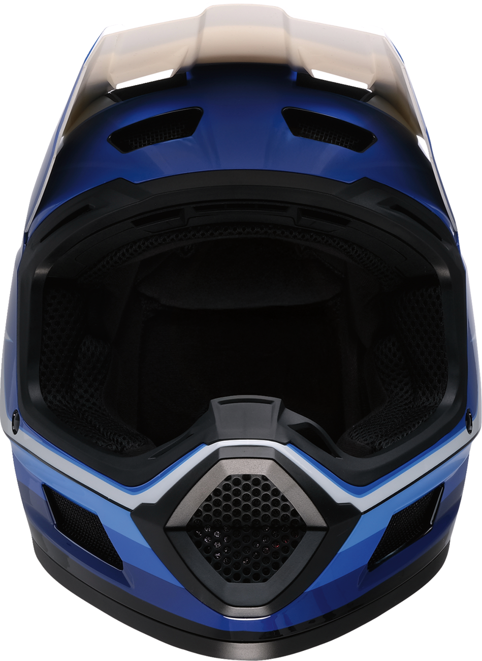 Z1R Youth Dirt Maxx Offroad Helmet Vortex Blue/White