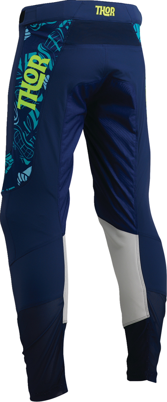 Thor Prime Aloha Pants Navy/Aqua