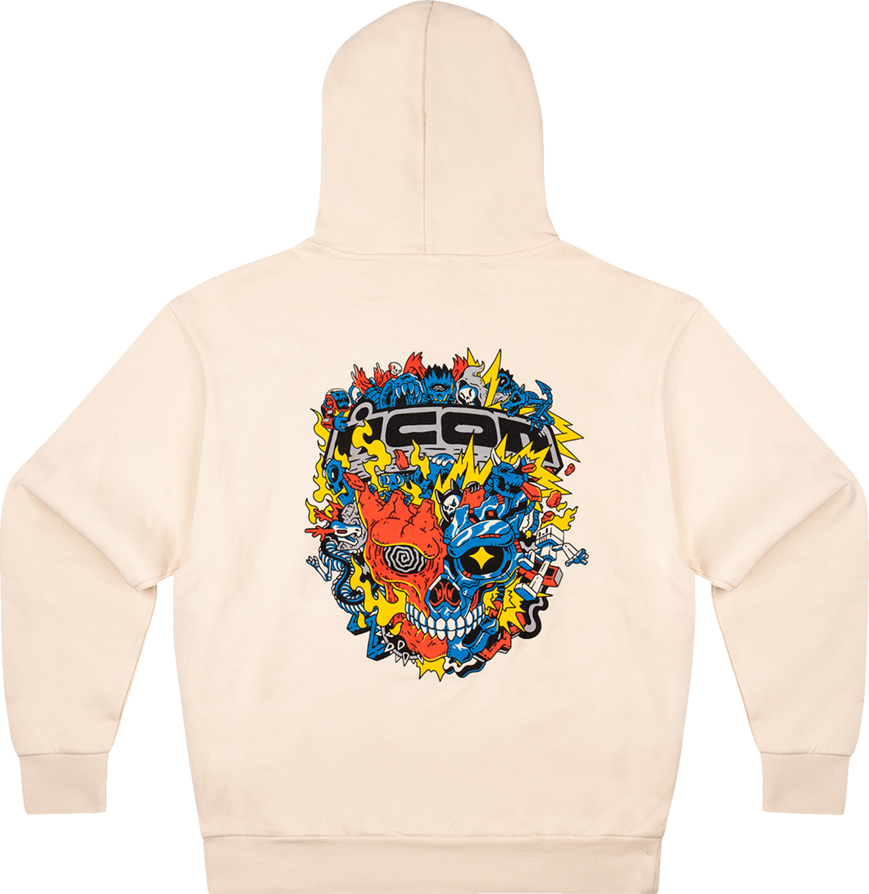 ICON ReDoodle Hoodie Ivory