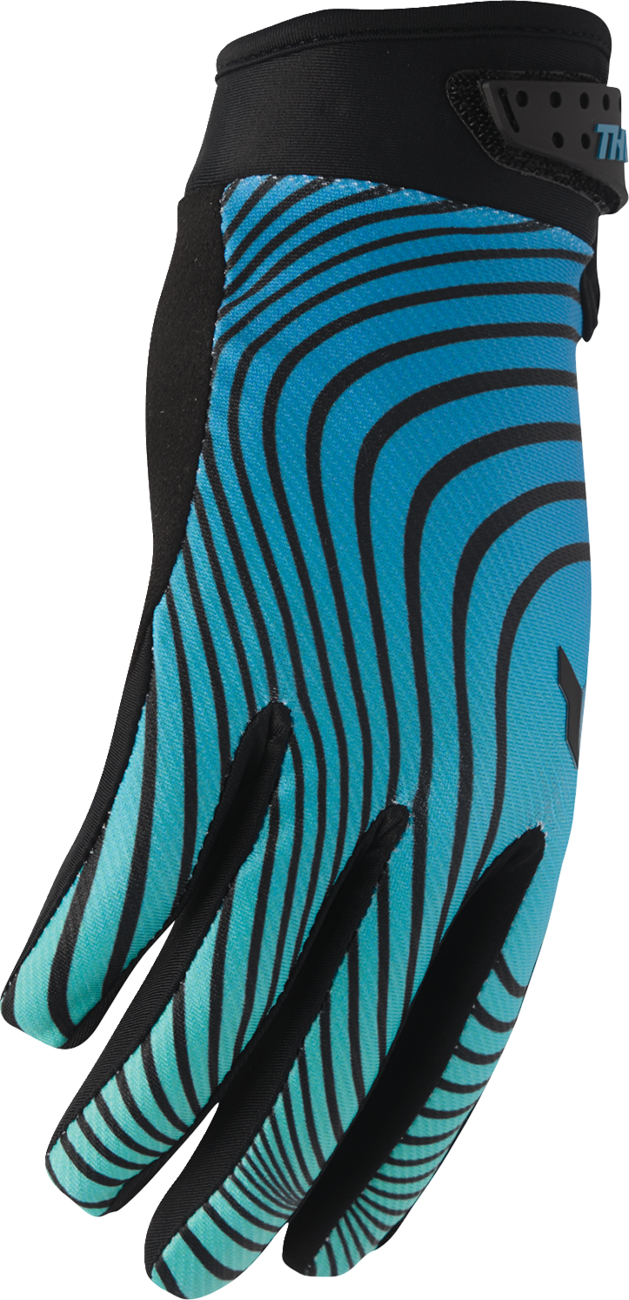 Thor 2026 Launchmode Identity Gloves Teal/Black