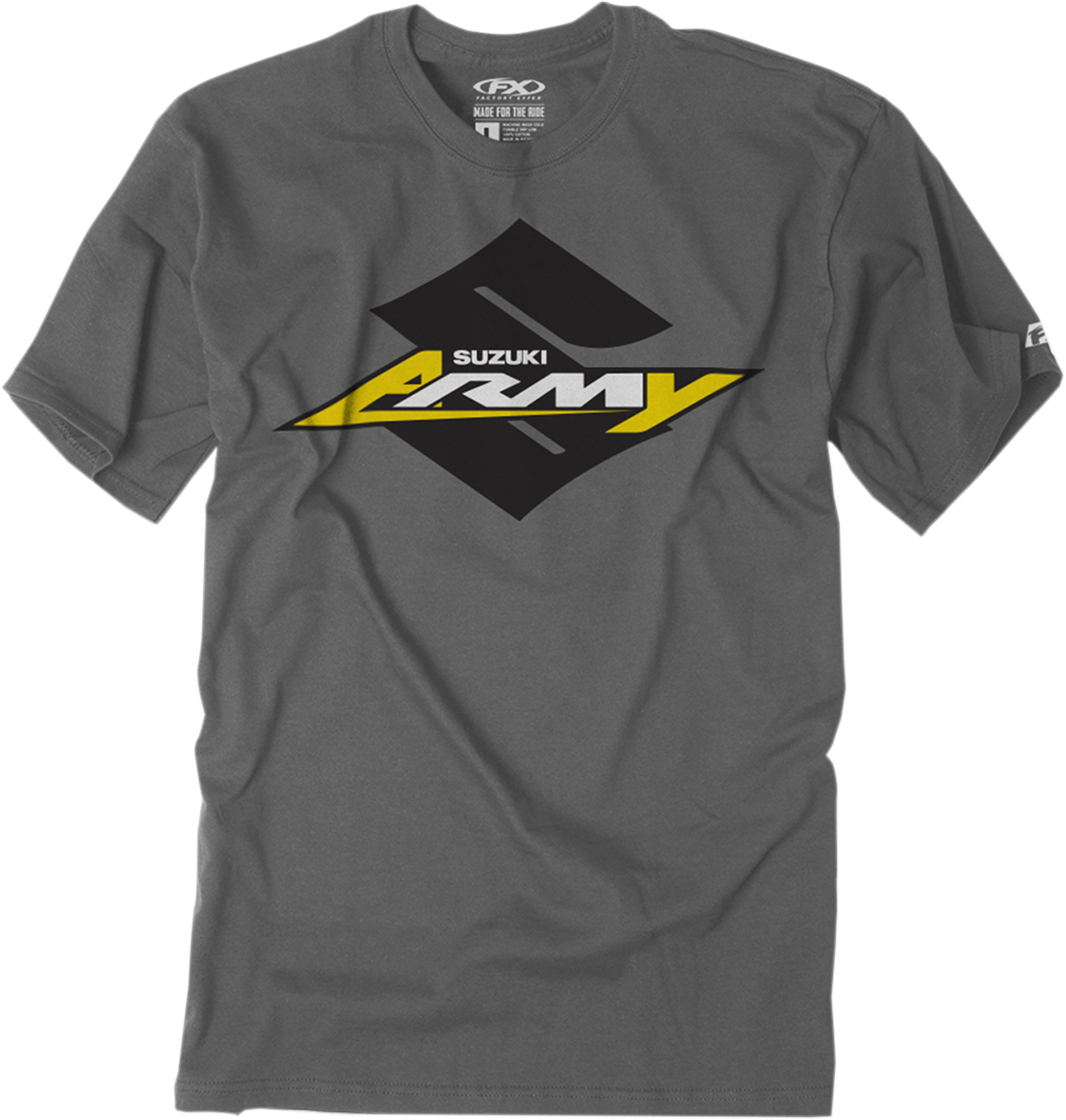 Factory Effex Suzuki Army Youth T-Shirt Charcoal