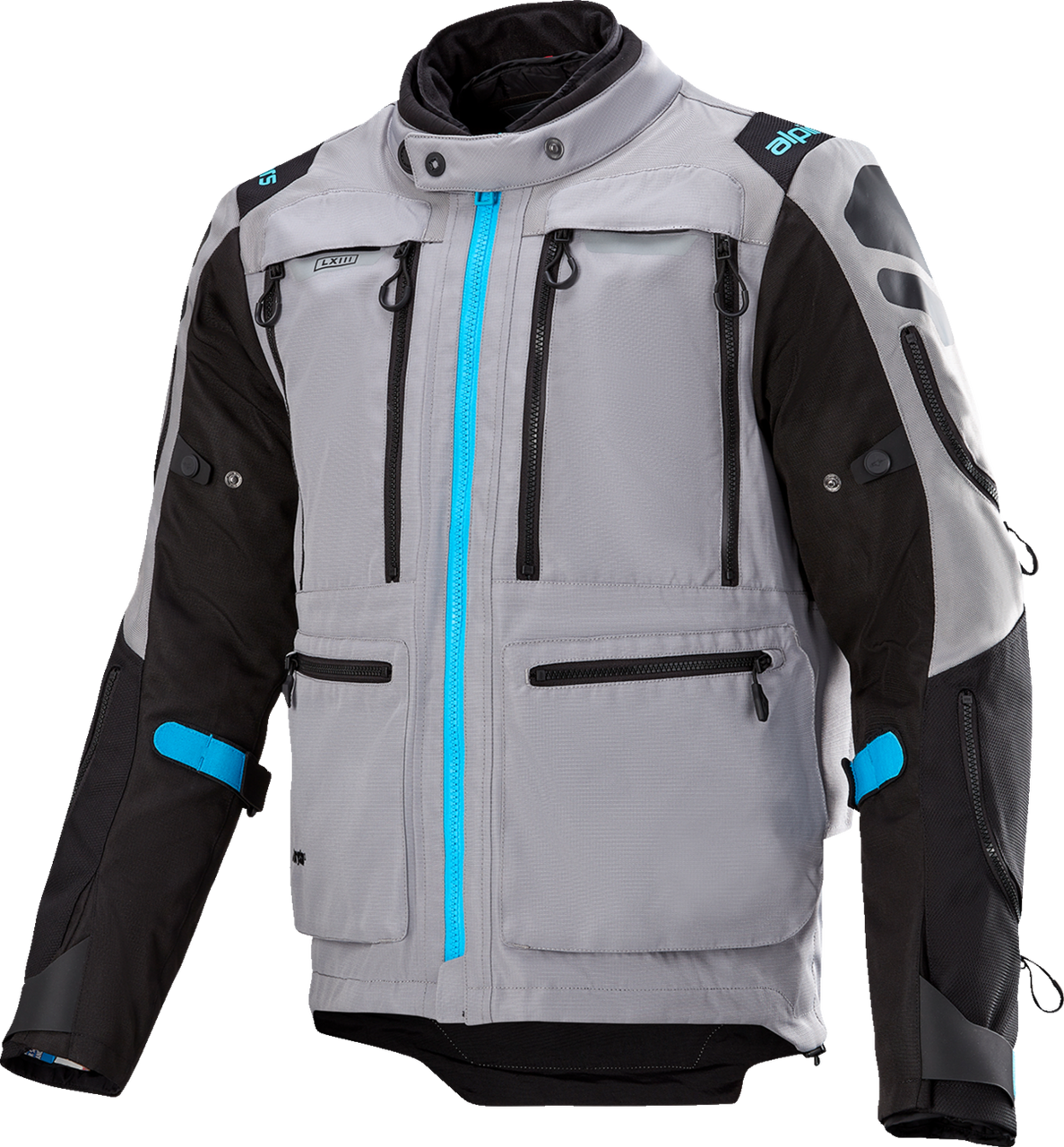 Alpinestars Ardent 3in1 Adventure Touring Jacket - Gray/Black/Blue