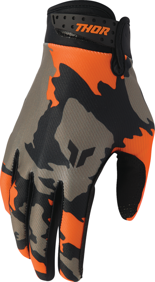 Thor 2026 Launchmode Hunter Gloves Orange/Black