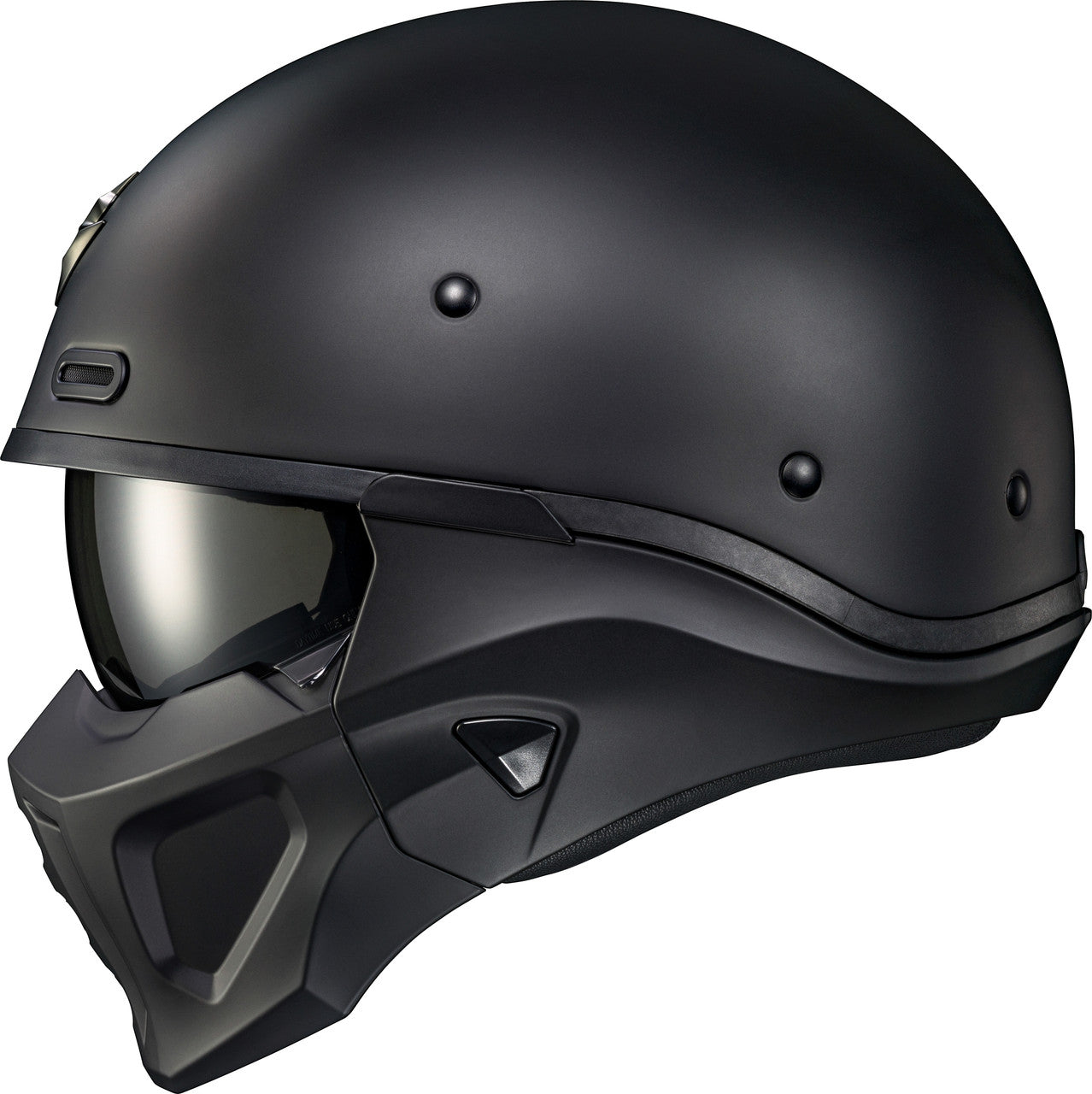Scorpion Covert X Open-Face Helmet - Matte Black