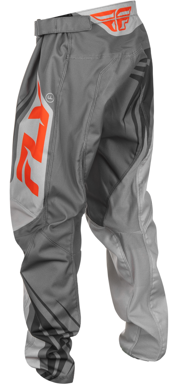 FLY Racing 2025 Youth F-16 Pant Grey/Orange