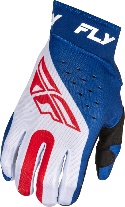 FLY Racing 2025 Pro Lite Gloves Red/White/Blue