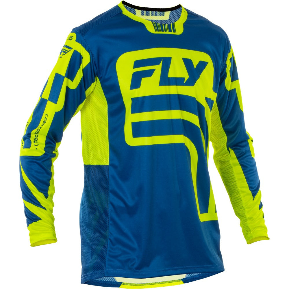 FLY Racing 2025 Lite Lancer Jersey Pant Combo Navy/Hi-Vis