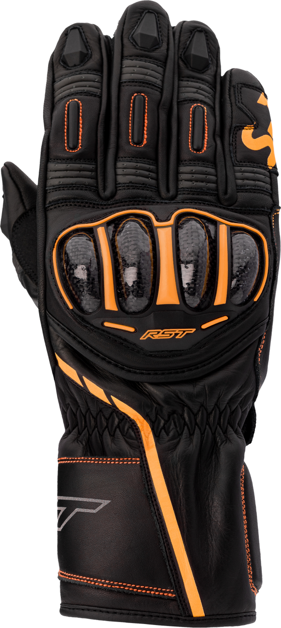 RST S1 CE Gloves Black/Grey/Neon Orange