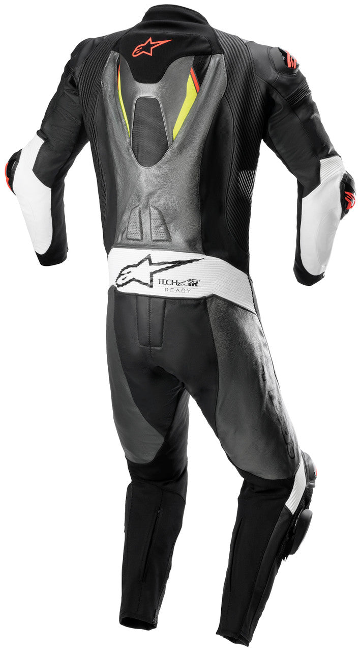 Alpinestars Missile Ignition v2 1-PC Leather Riding Suit Gray/Black/Yellow/Red